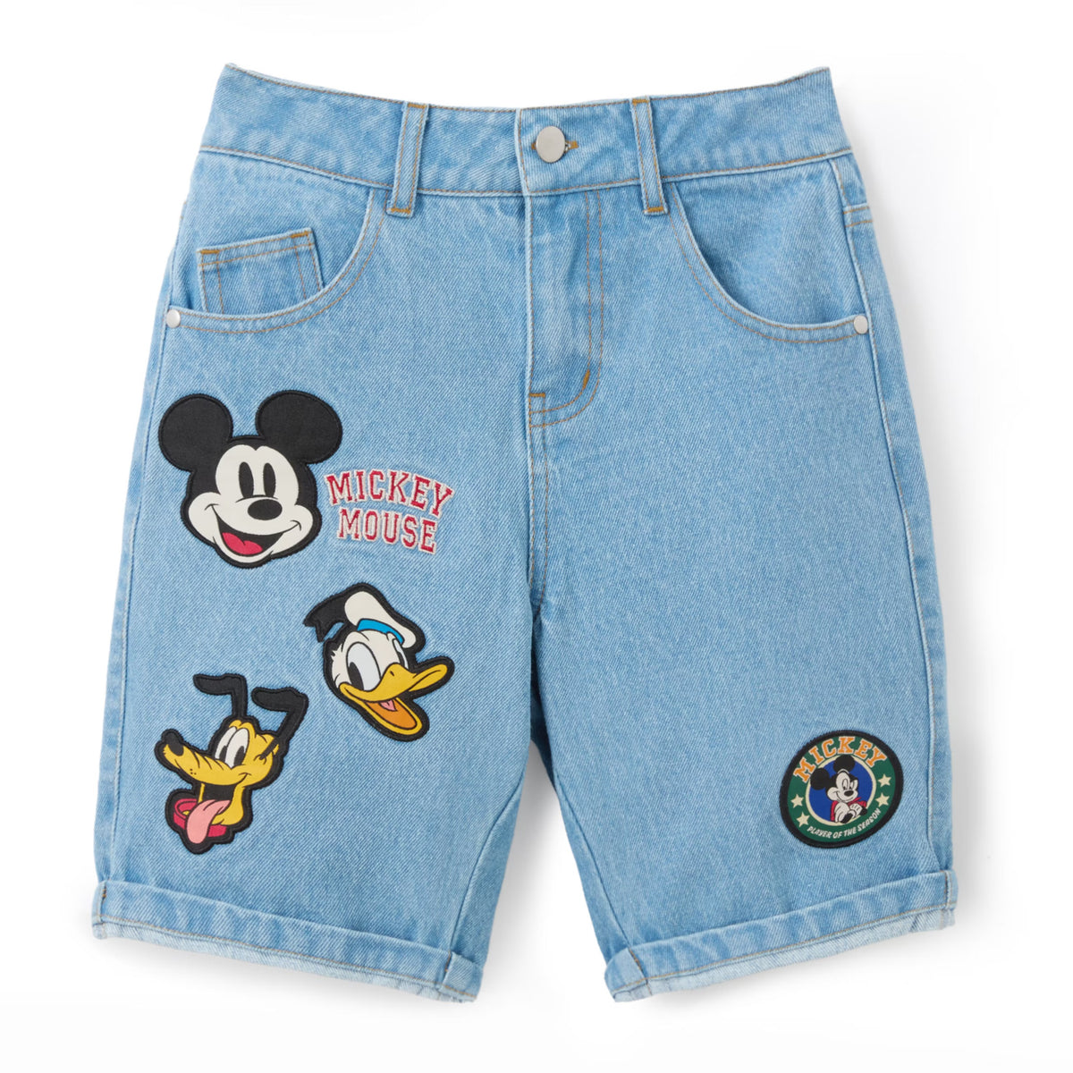Short jean mickey y sus amigos