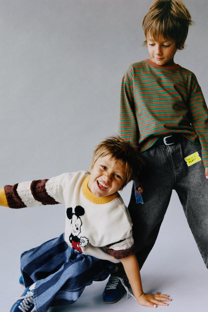 JEANS STRAIGHT MICKEY MOUSE © DISNEY