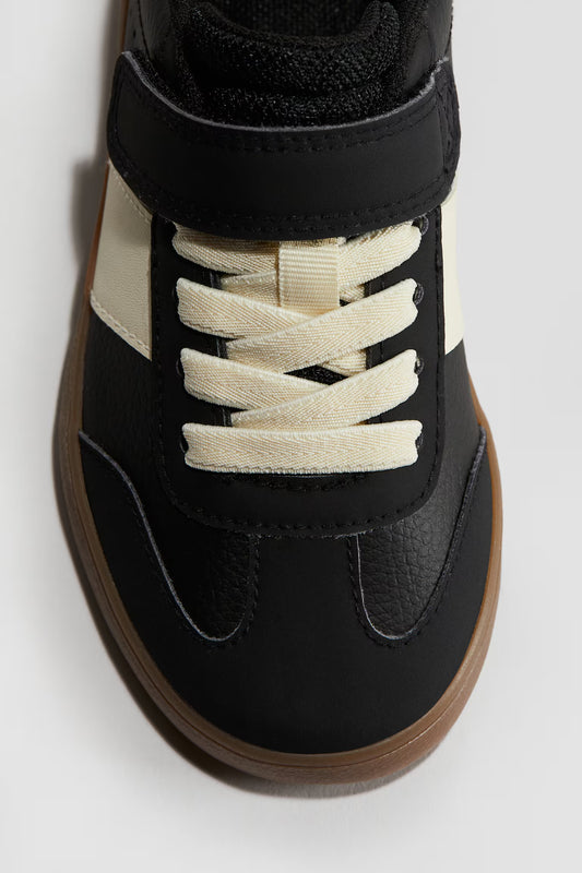 Zapato blanco/negro
