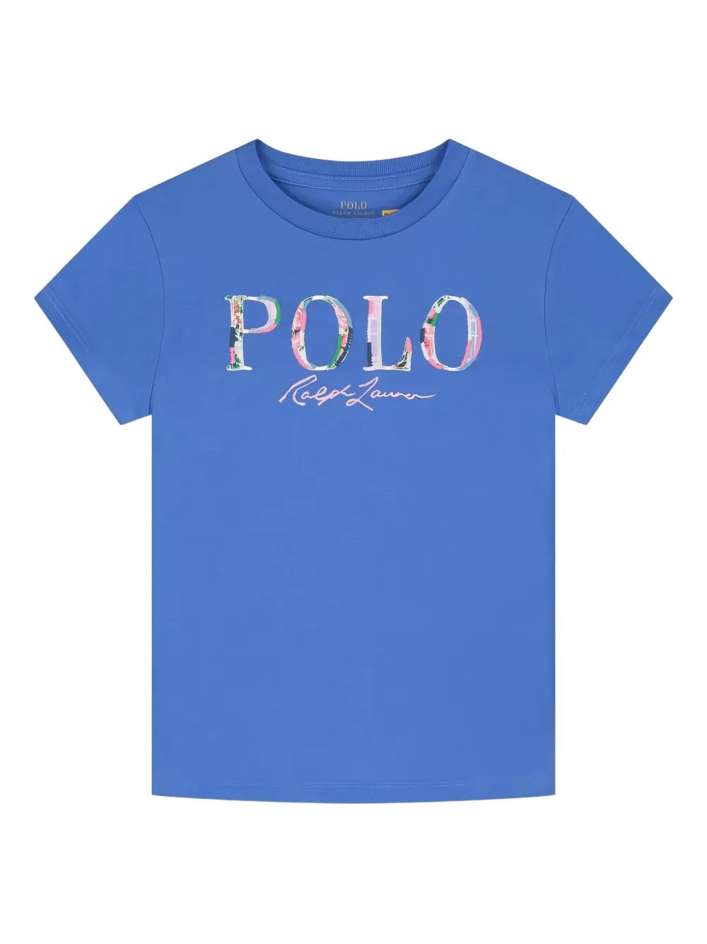 Polera azul polo