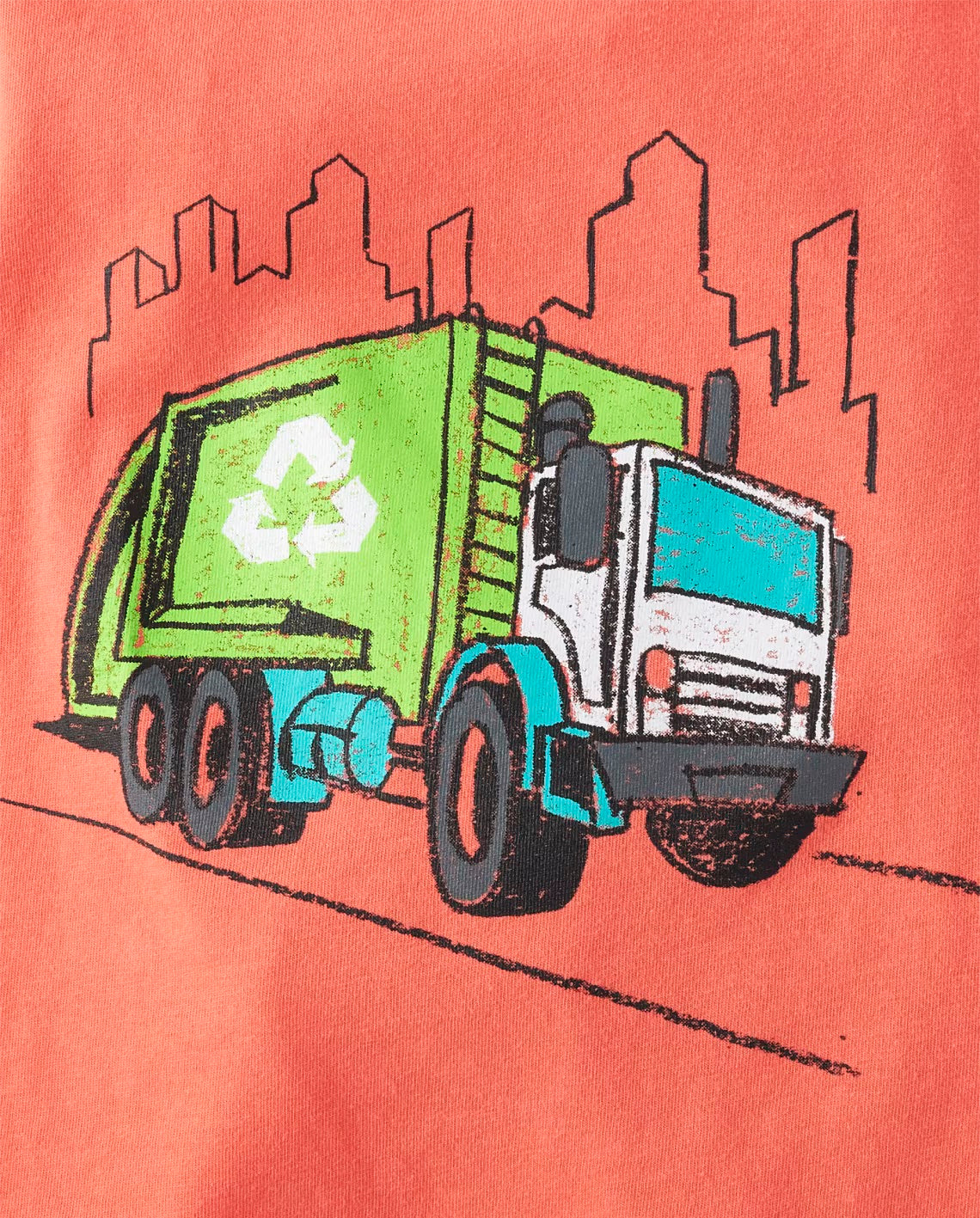 Polera camion de basura
