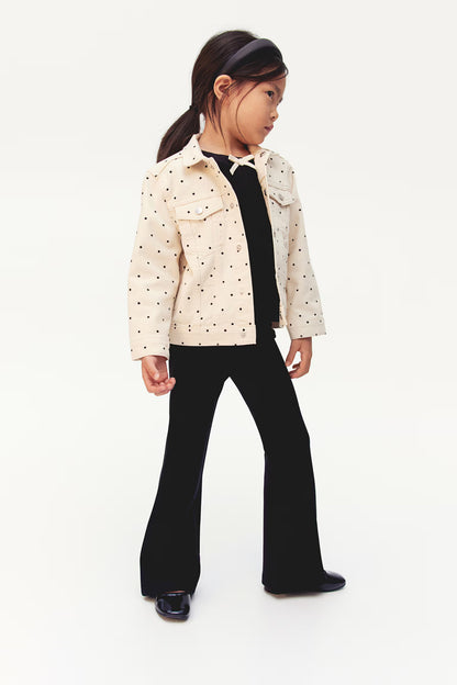 Leggings acampanado