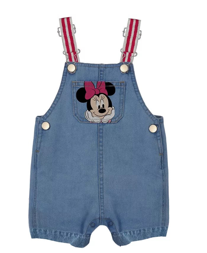 Conjunto overol minnie mouse