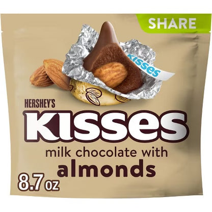 Hersheys kisses almendras