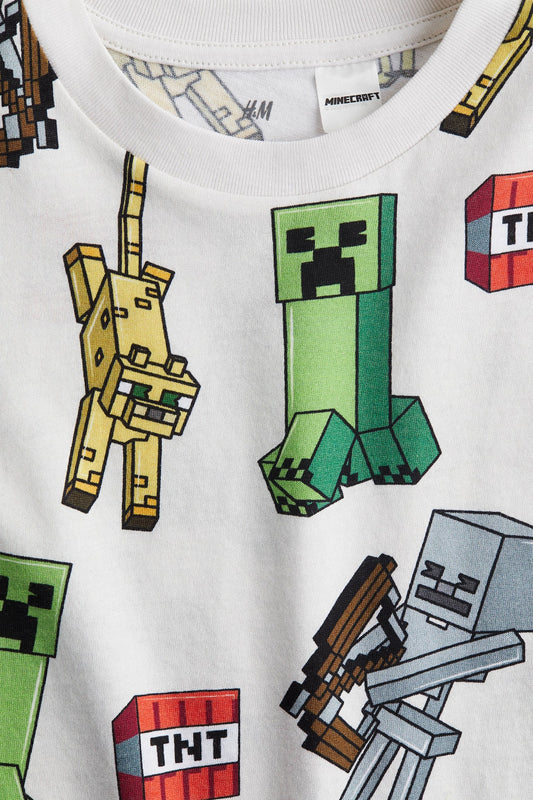 Polera minecraft