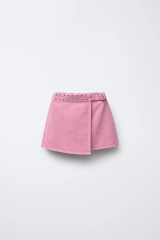 FALDA SARGA TACHAS