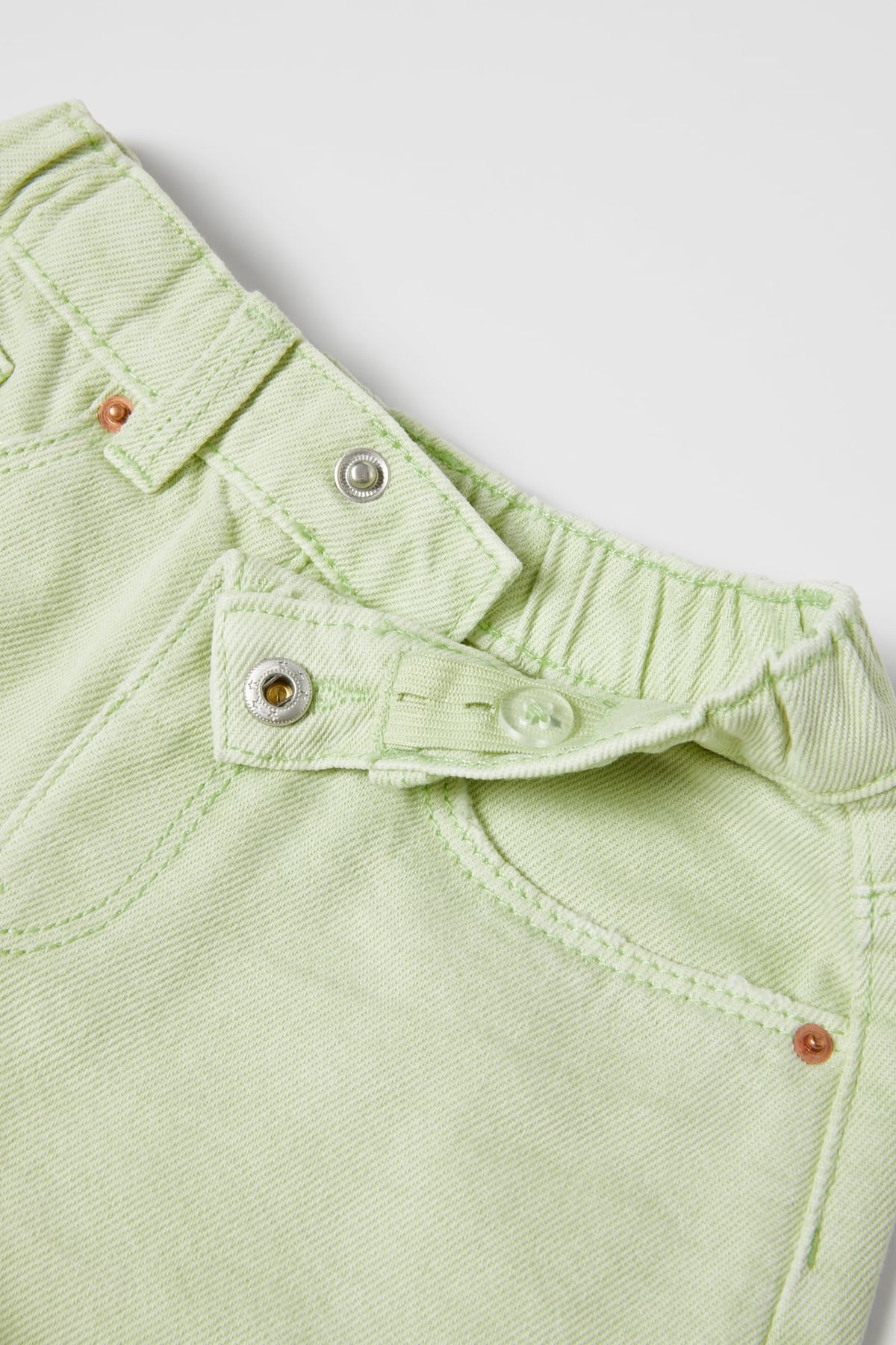 Short jean mom fit