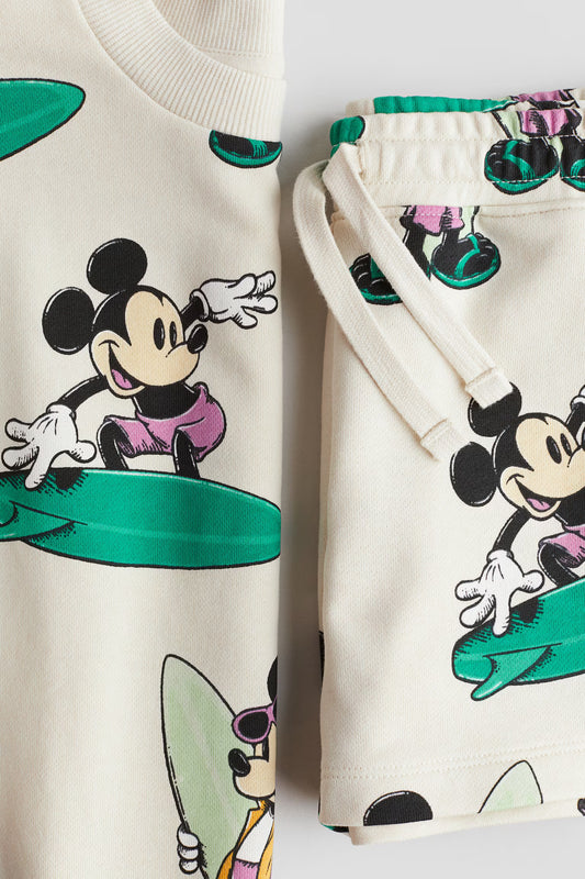 Conjunto mickey mouse en sudadera