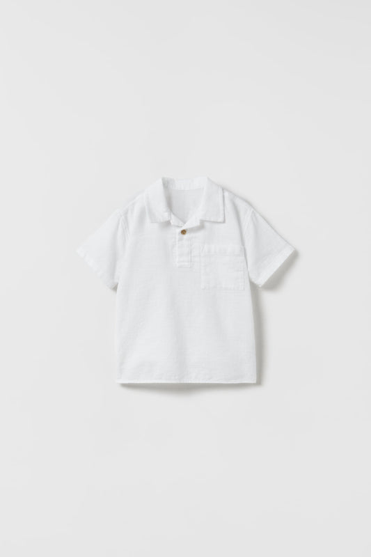 Camisa polo textura