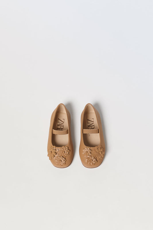 Zapato bailarinas flores