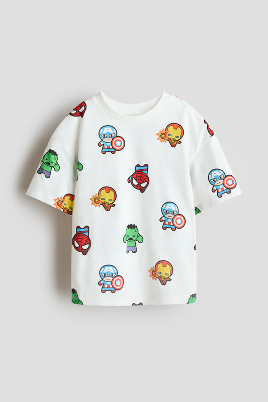 Polera oversize marvel