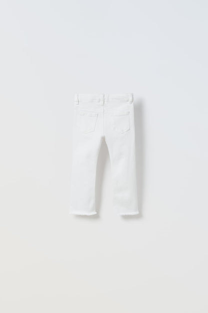 Jeans flare desflecado