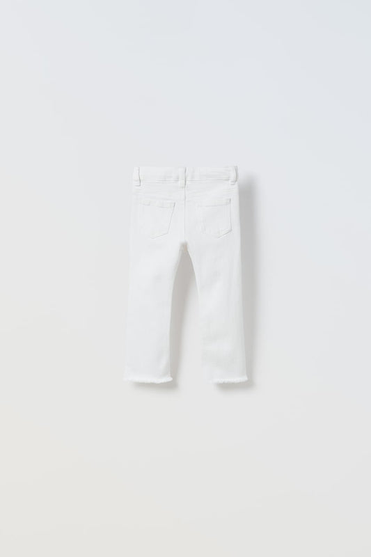 Jeans flare desflecado