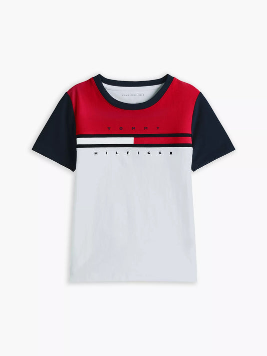 Polera colorblock