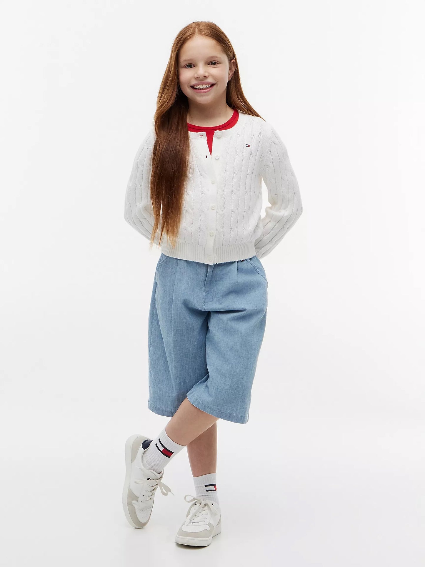 Cardigan blanco