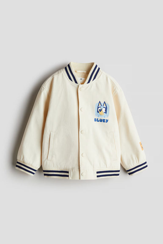 Chamarra baseball bluey