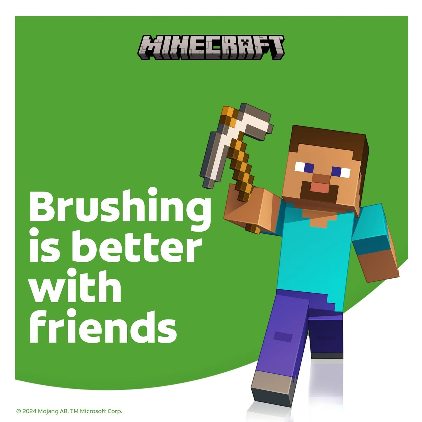 Cepillo de dientes minecraft