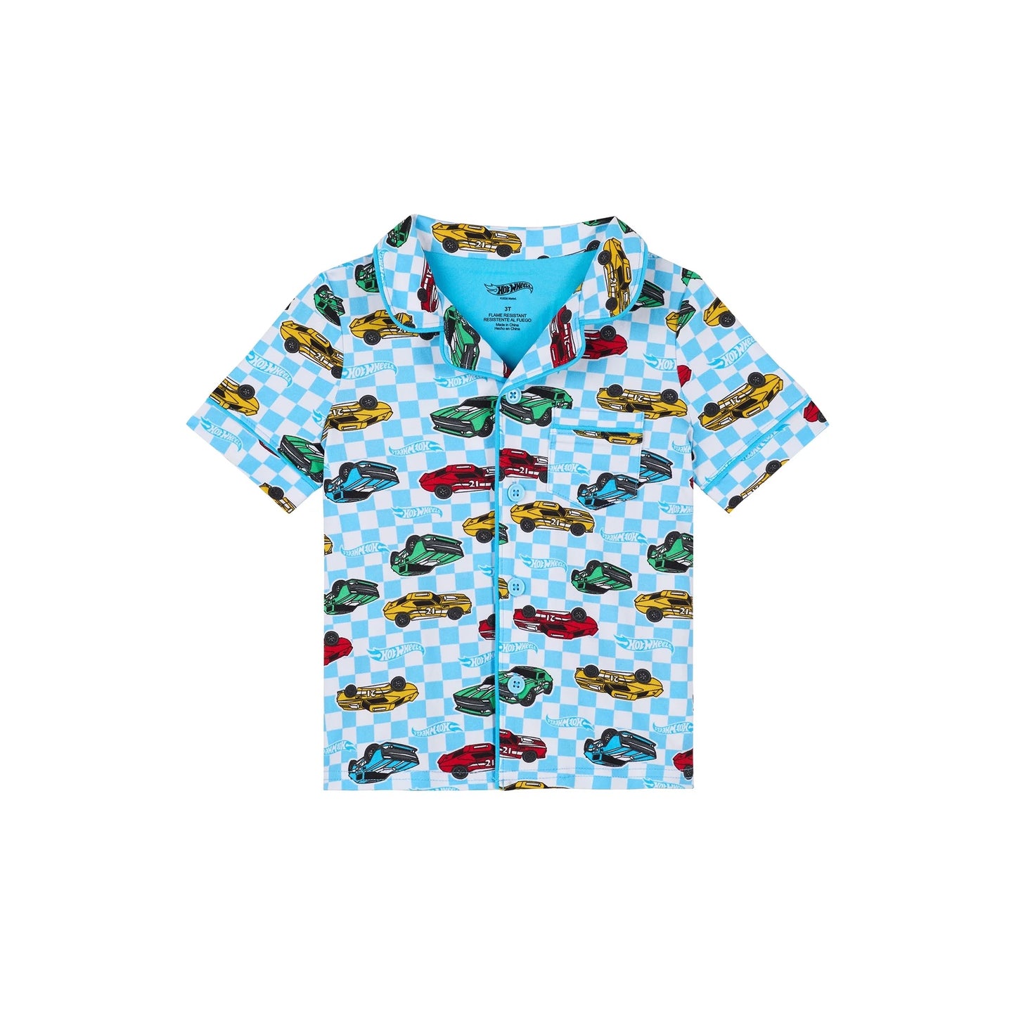 Pijama hotwheels