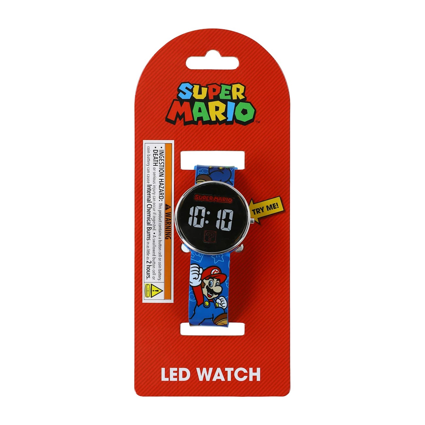 Reloj led super mario