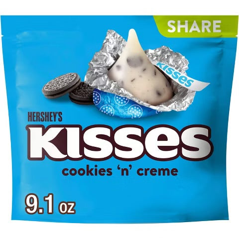 Hersheys kisses cookies n crean