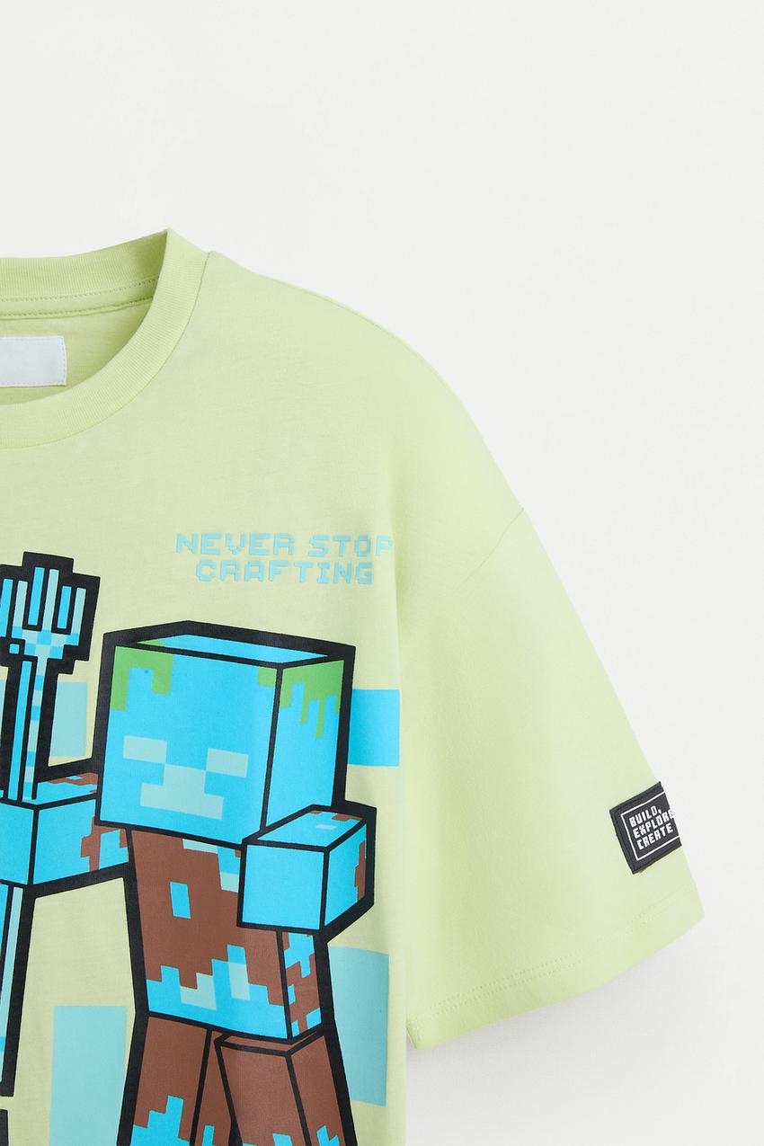 POLERA MINECRAFT