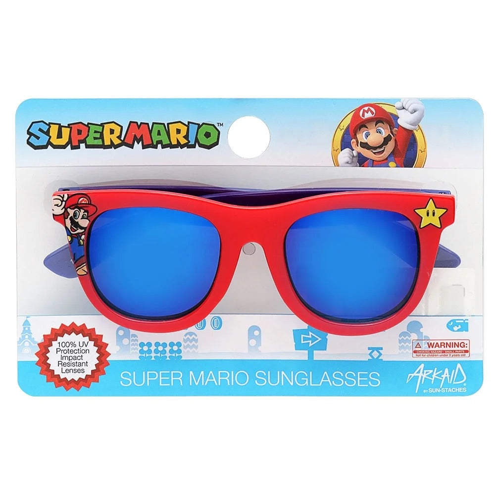 Gafas de sol super mario