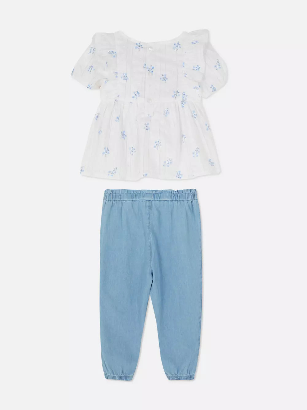 Conjunto blusa y pantalon
