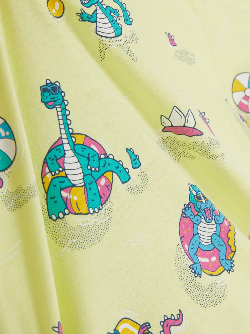 Polera dinosaurio verano