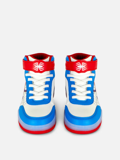 Zapatos con luces spiderman