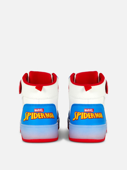 Zapatos con luces spiderman