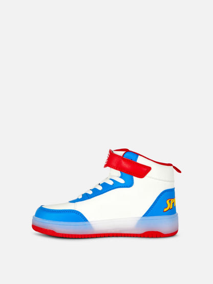 Zapatos con luces spiderman