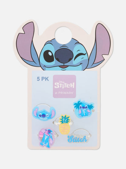 Pack de 5 anillo stich