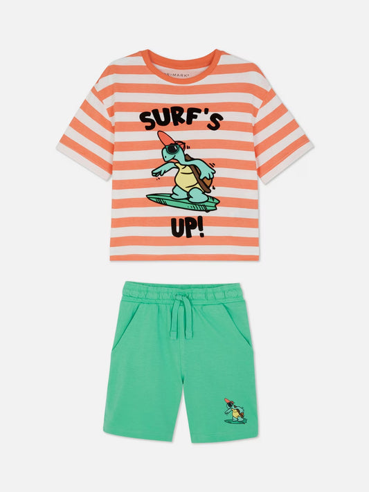 Conjunto tortuga surf