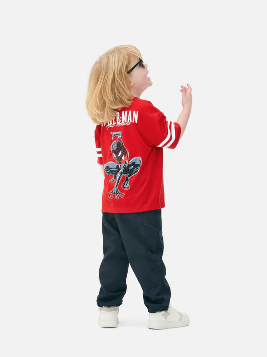 Polera deportiva spiderman