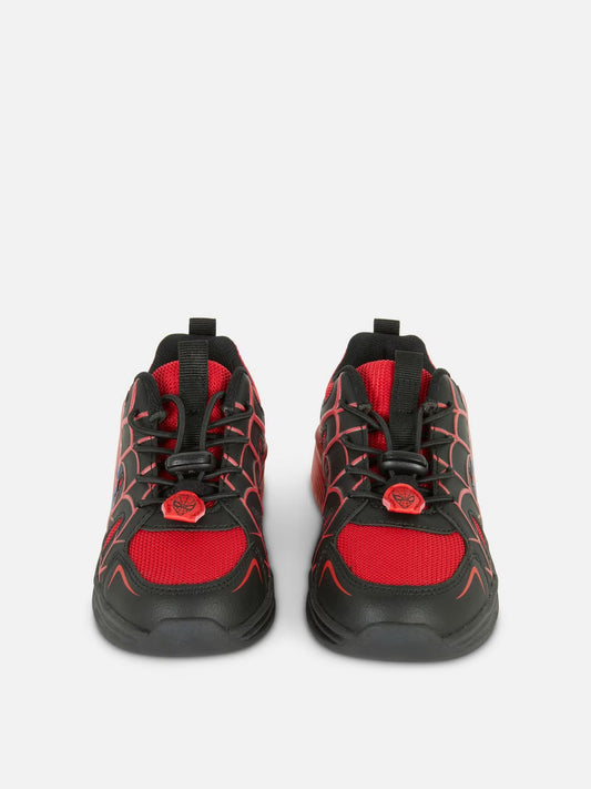Zapatos spiderman con luces
