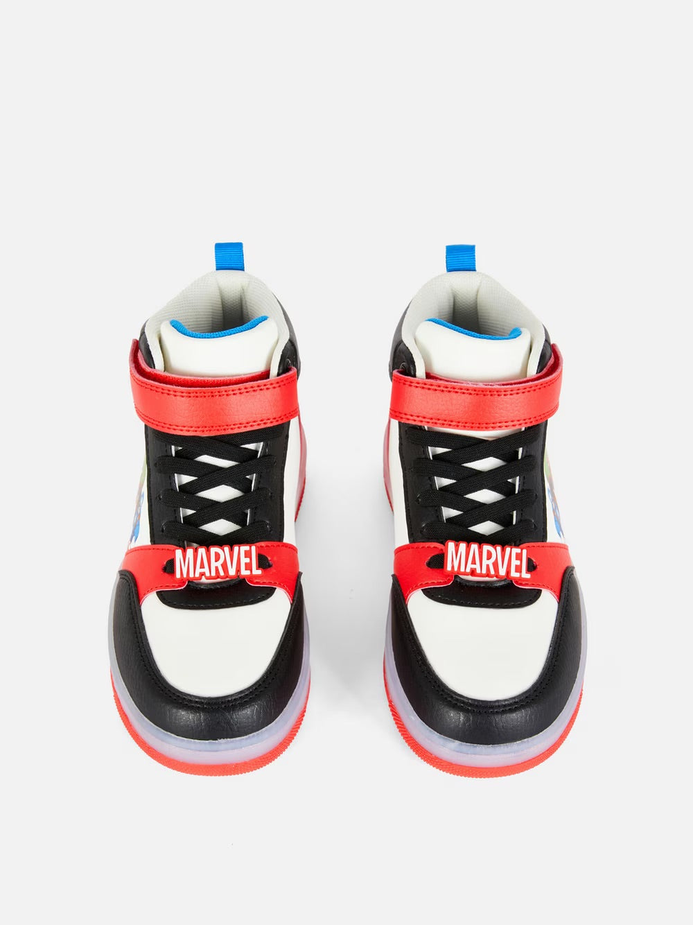 Zapatos marvel con luces
