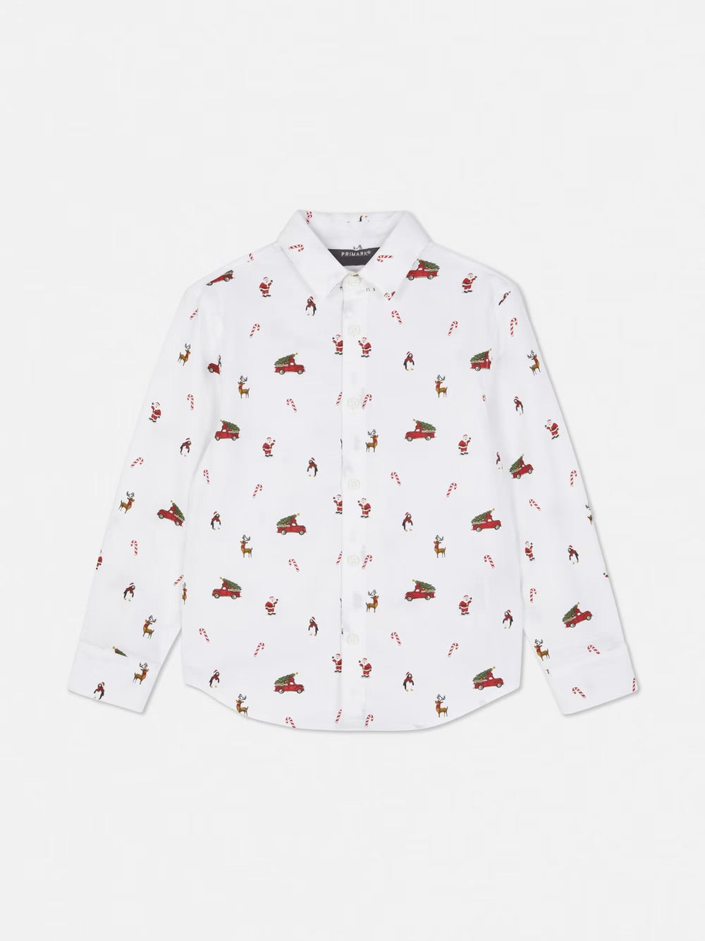 Camisa navidad con corbata
