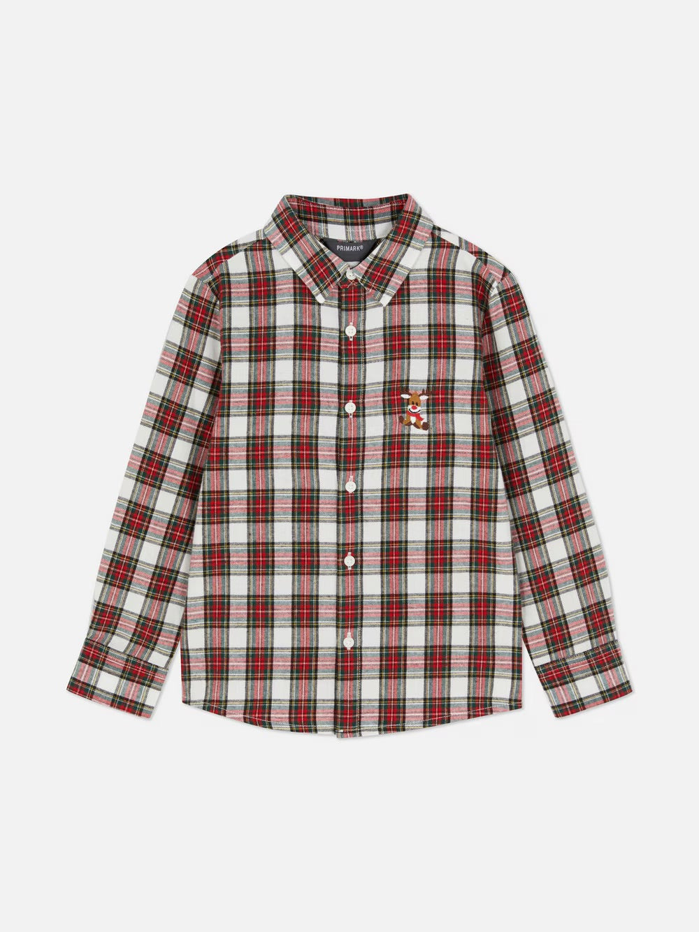 Camisa cuadros navidad