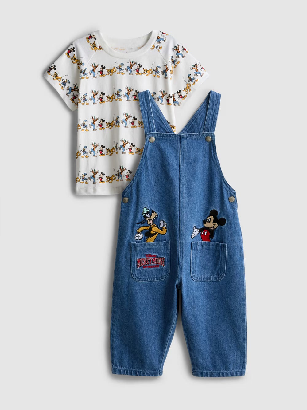 Conjunto overol mickey mouse