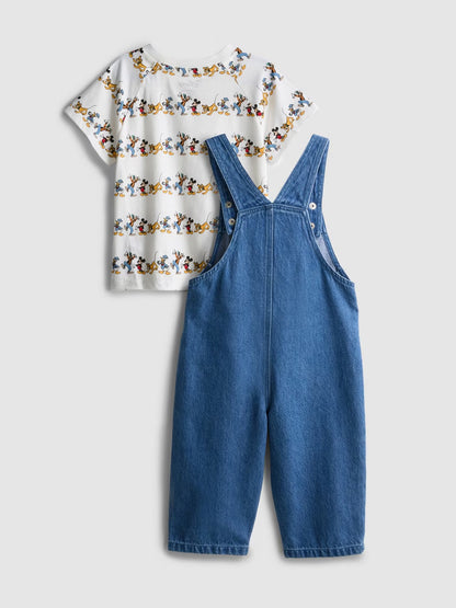 Conjunto overol mickey mouse