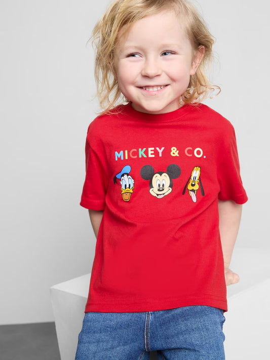 Polera mickey mouse roja