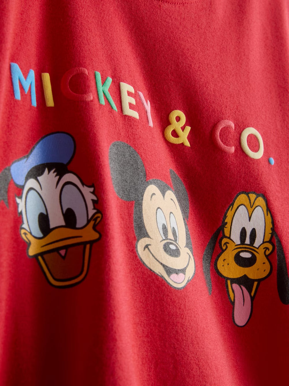 Polera mickey mouse roja