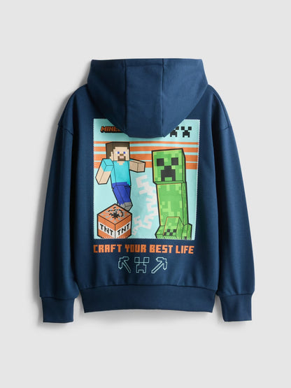 Sudadera con capucha minecraft