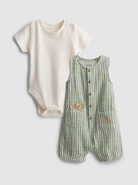 Conjunto bebe rey leon