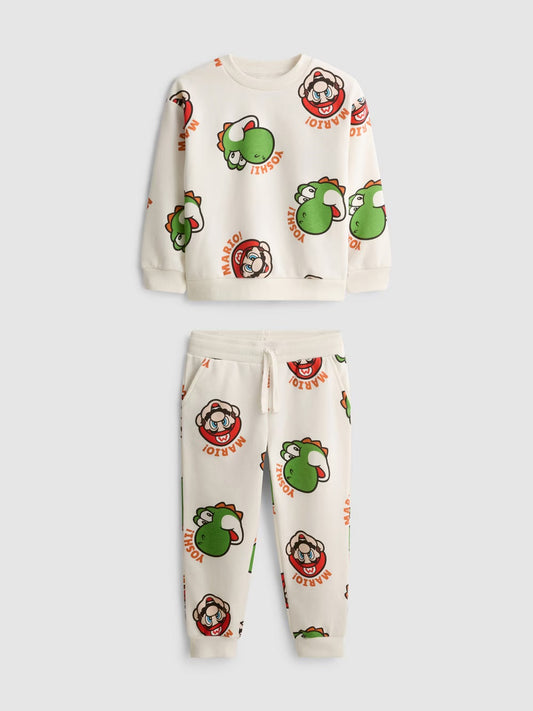 Conjunto invierno super mario