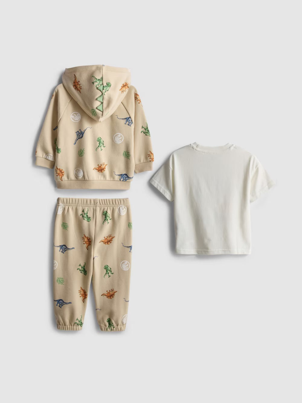 conjunto invierno jurassic world