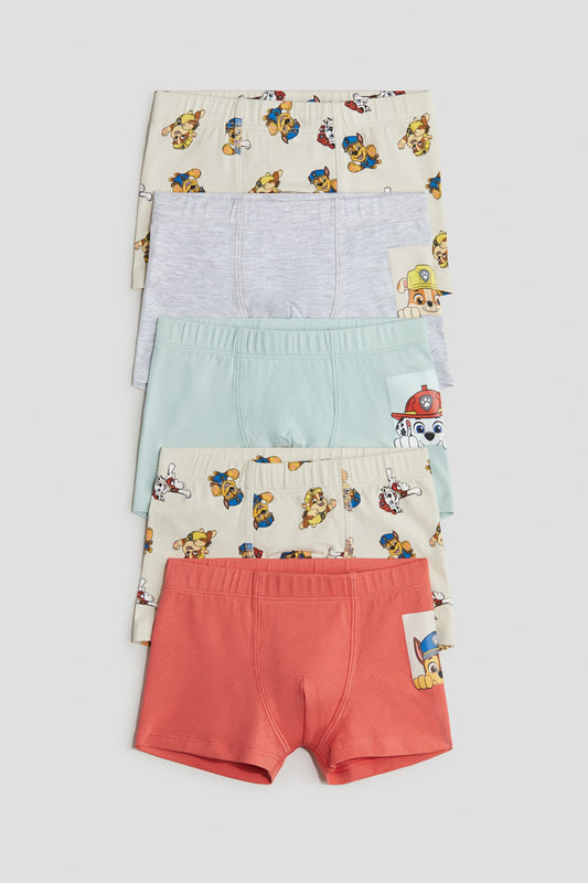 Pack de 5 boxer Paw Patrol