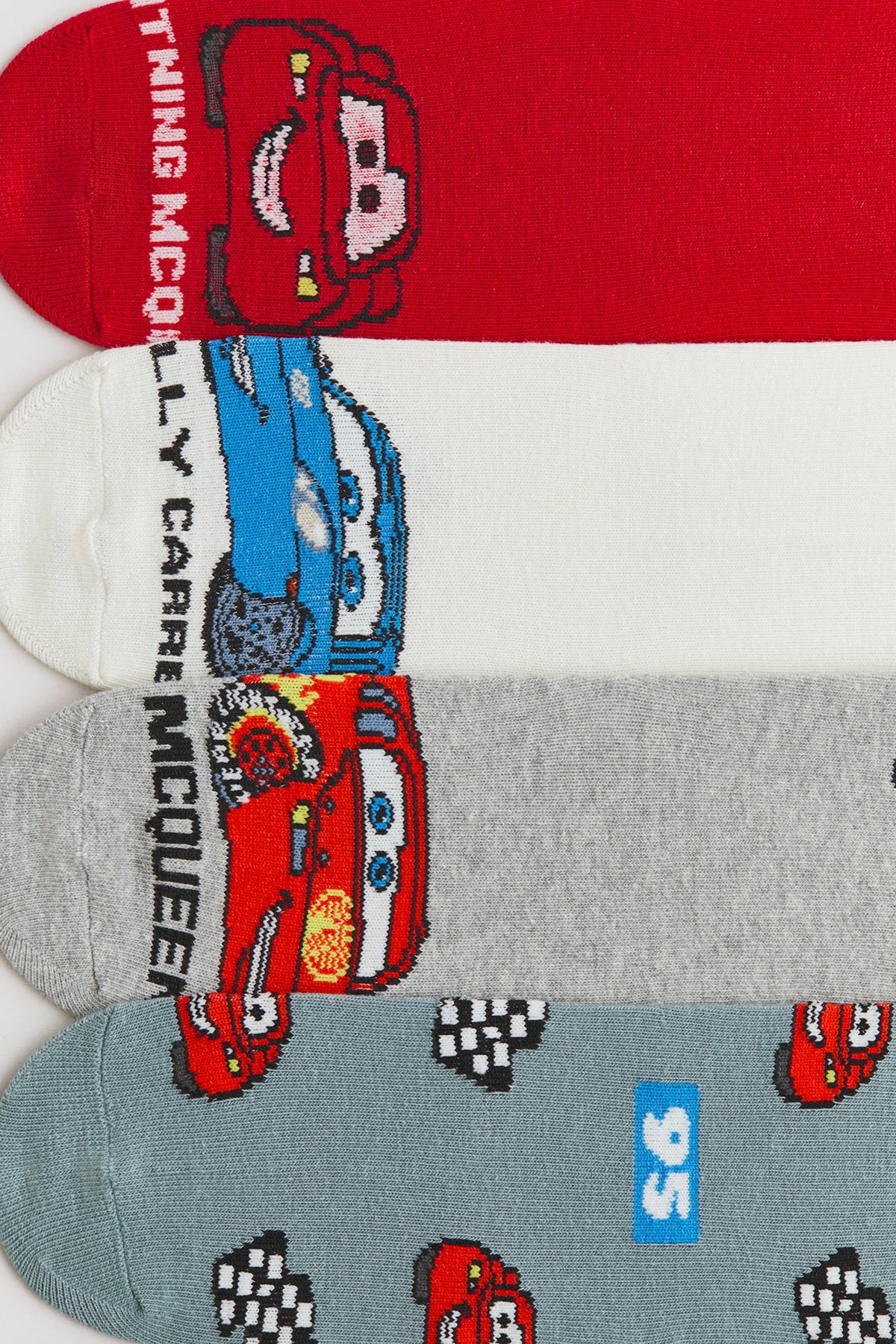 Pack de 5 medias Cars