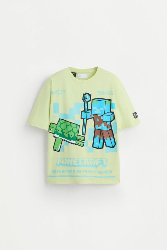 POLERA MINECRAFT
