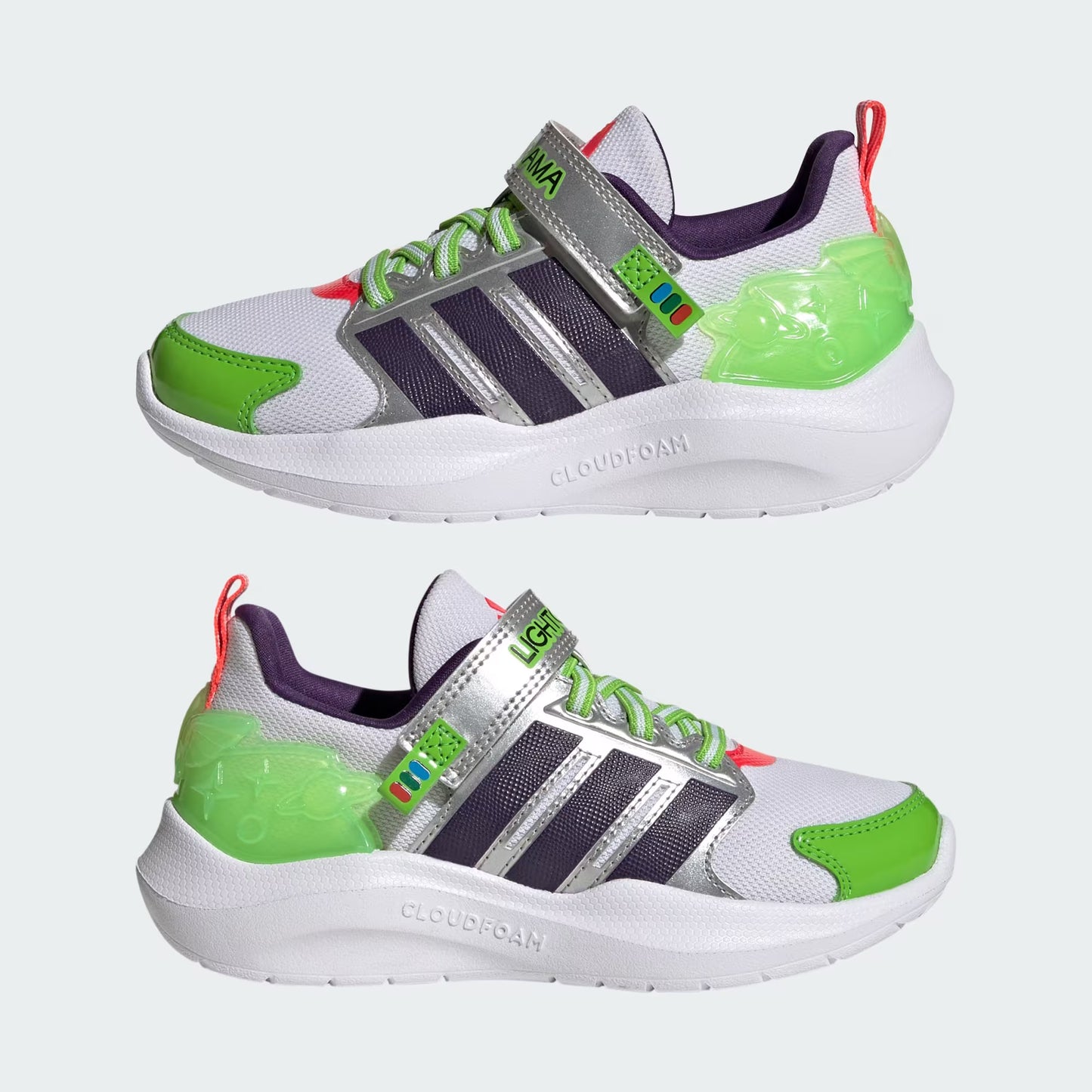 Zapatos adidas toy story con luces